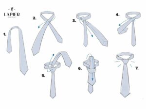 Hướng Dẫn Chi Tiết Cách Thắt Cà Vạt Kiểu Four-in-Hand Cực Đẹp